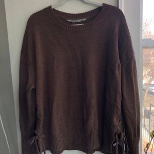 Brown Wool Athleta Sweater